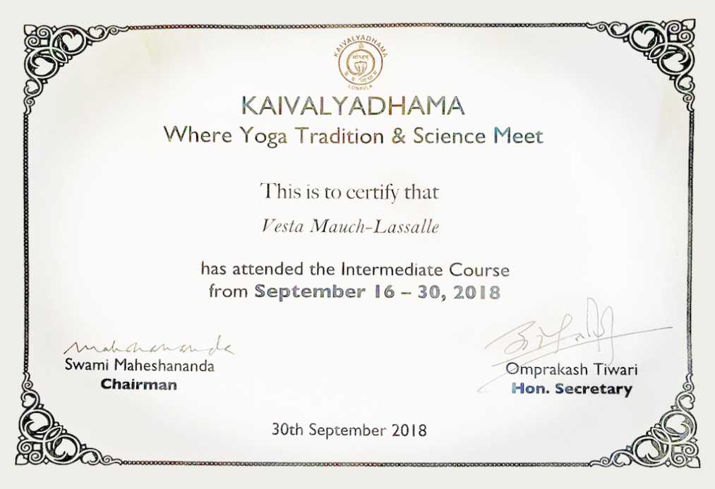 2018 - Pranayama with Tiwariji